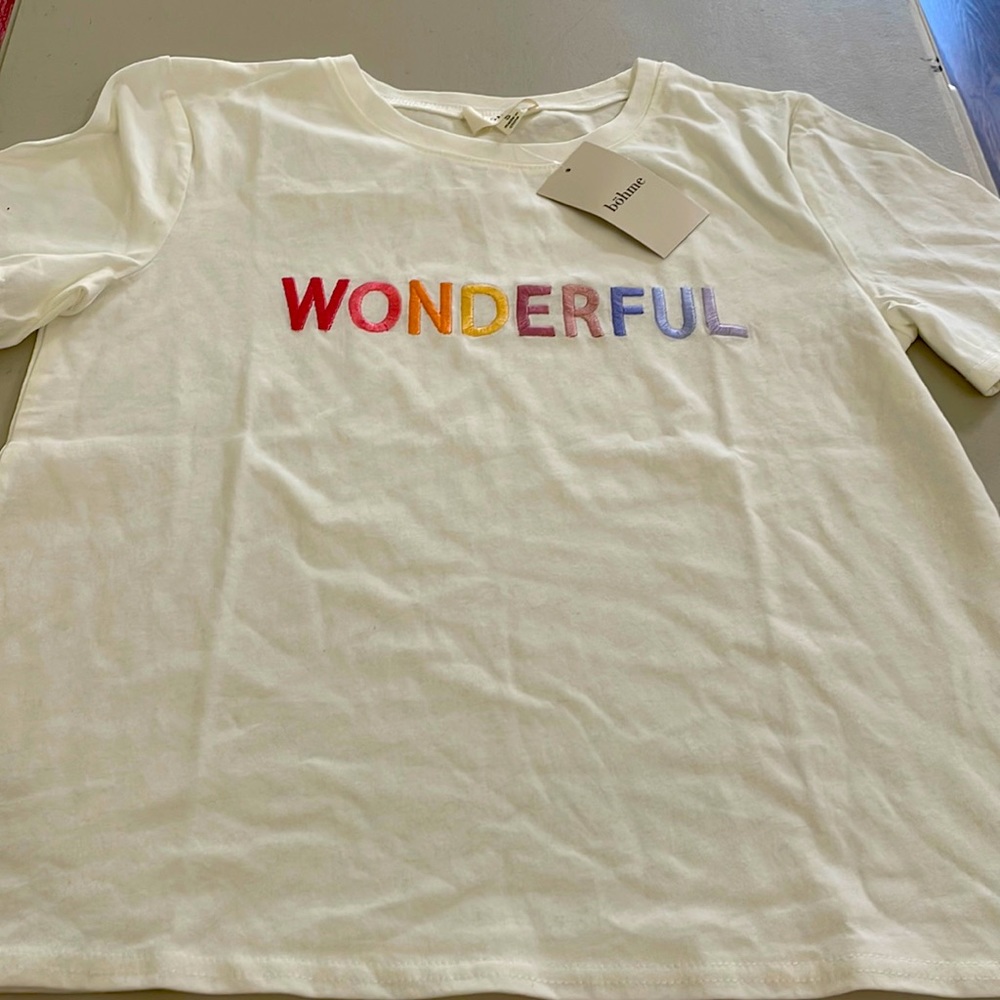 Bohme women’s T-shirt, size small